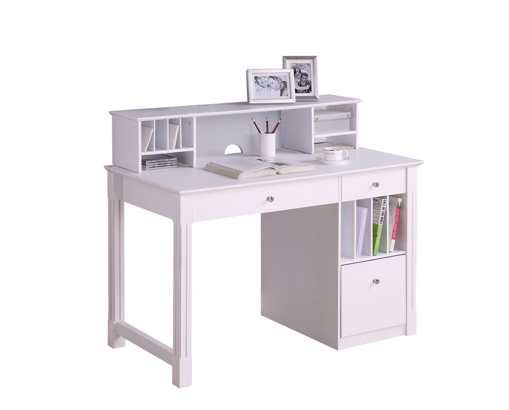 Home Loft Concepts Deluxe Computer Desk with Hutch & Reviews Wayfair